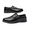 2025 New Men's Shoes Leather Shoes Business Casual Leather Shoes Breathable Soft Sole Middle-aged and Elderly Father Shoes