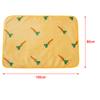 Warm Pet Blanket Fluffy Soft Cozy Dog Bed Mat For Small Medium Dogs Cats Cute Carrot Print Puppy Sofa Mat Schnauzer Supplies