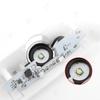 DIKB1 For Honda Accord Odyssey Elysion Inspire Pilot Passport HD Glass Lens Car Door Light Laser Decor Projection Lamp Never Fade