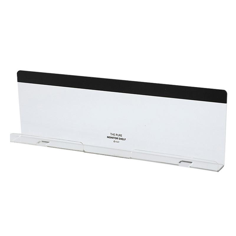 Kreative Acryl Monitor Nachrichten Memo Board Haftnotiztafel Monitor Memo Schild Transparentes Nachrichtenboard Multifunktionsständer Bürobedarf