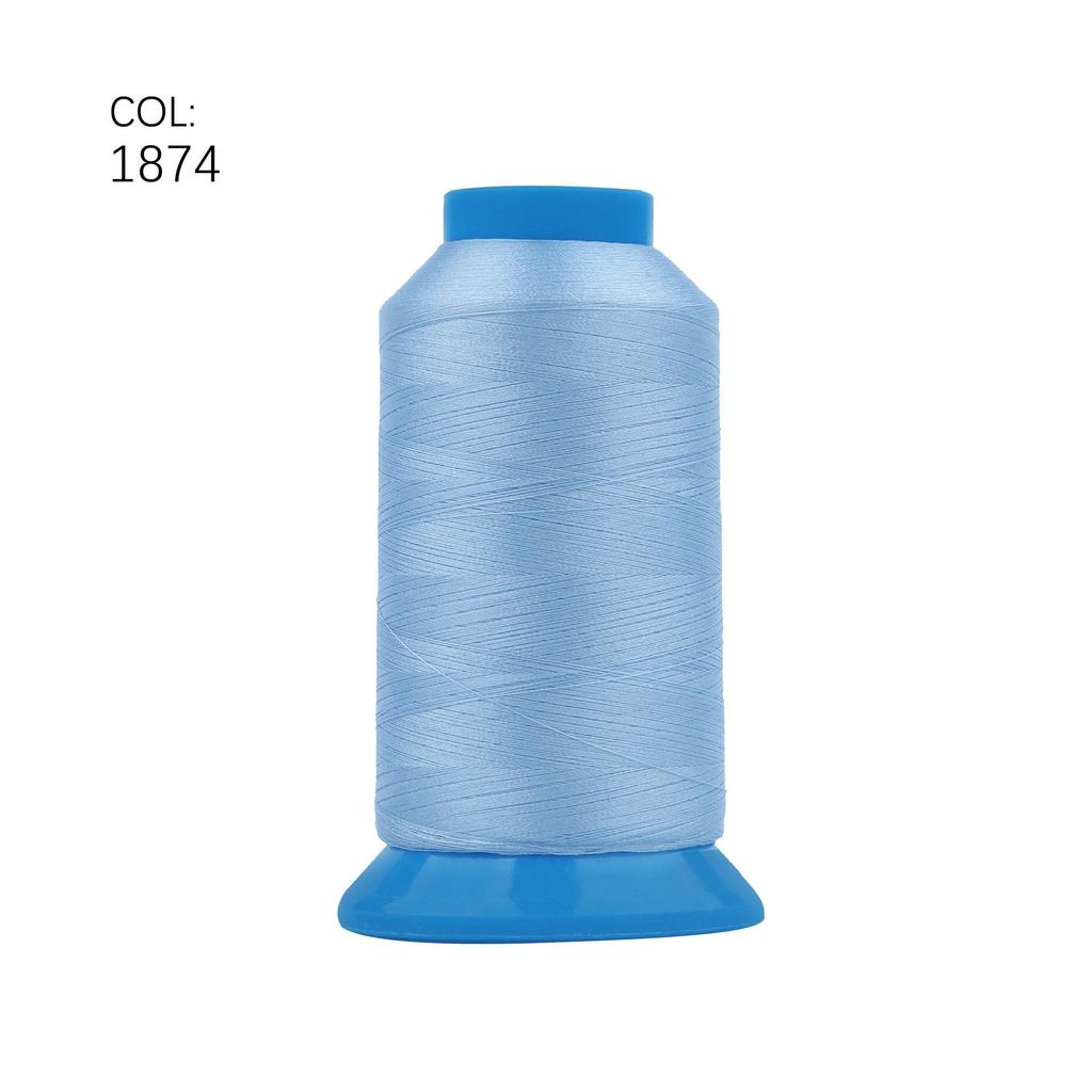 75D/2 High-Strength Ultrafine Polyester Embroidery Thread - 80 Colors, 4000m