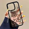 Acrylic Phone Case for iPhone 11 12 13 14 Pro 12 14 16 Pro Max for Samsung A16 A36 A56 S24 FE High-quality Painted Anti-fall Mobile Phone Case