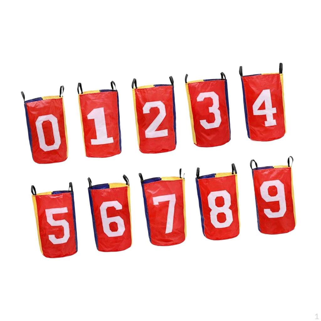 10 sztuk worków na ziemniaki do wyścigów dla dzieci i dorosłych, trening równowagi, skakanie, gry na Dzień Sportu