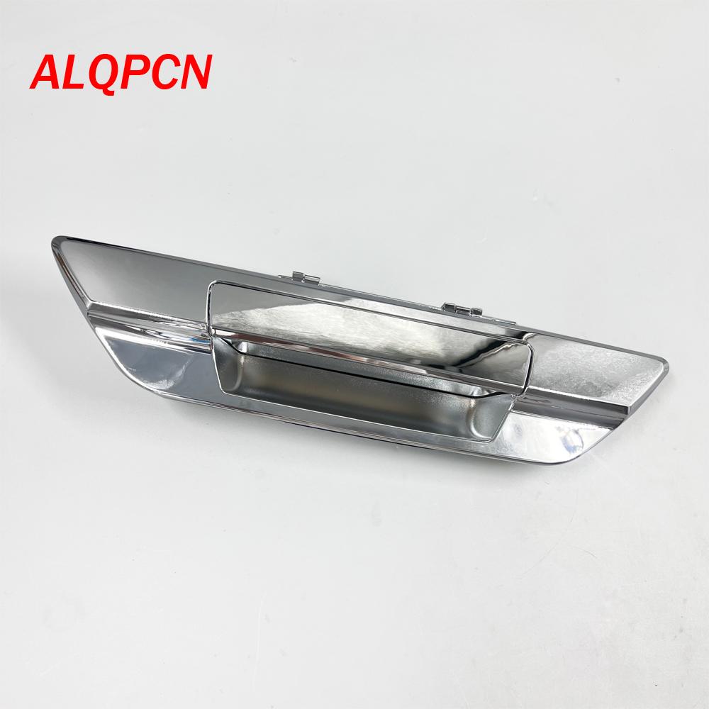 For Chrome Painted Tailgate Open Handle Lift Gate Handle No Hole Type For Toyota Hilux Revo 2015 2016 2017