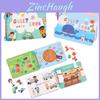 Engaging Children's Busy Book Interactive Learning Tool Enhances Cognitive Skills Yc-72
