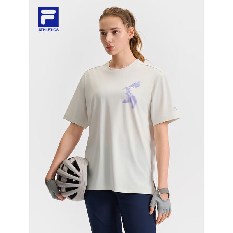 FILA Women s Knitted Short Sleeve T-shirt M