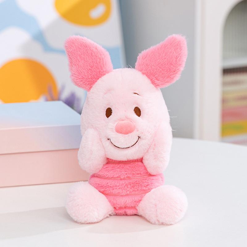 Entzückendes Disney Winnie Puuh Plüschtier mit Tigger Ferkel und I-Aah 25cm