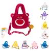 Sanrio Stitch Plush Shoulder Bag Zip Close