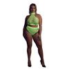 Ouch! by Shots High-waisted Top and Panties Set XL/XXXXL