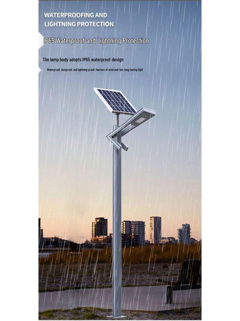 Outdoor Solar LED Landscape Light - Waterproof Aluminum Yard and Street Light for Villas and Parks