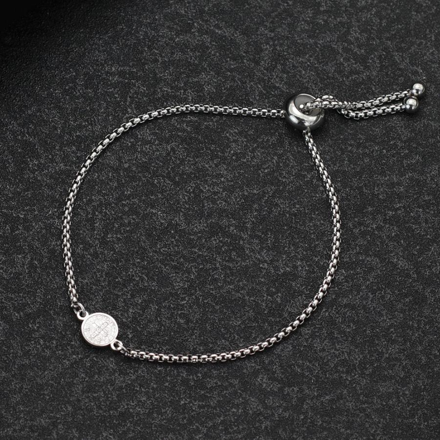 

New Peace Symbol Heart Bracelet For Women Unfading Adjustable Valentine Day Gift For Girlfriend Best Friend Braslet Pulseria