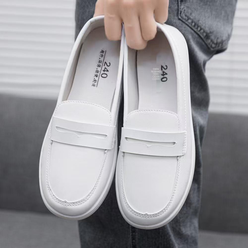 Women's White Nurse Shoes: Breathable, Soft Sole, Non-Slip, Comfortable & Anti-Odor for Medical Professionals