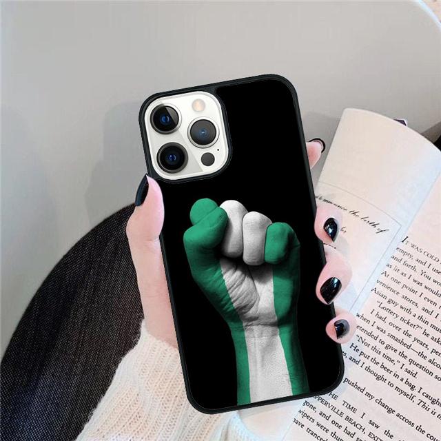 

Nigeria Flag Coque Shell For iPhone 17 Air 15 16 14 13 12 Pro Max 11 Pro Max Plus Phone Case Cover iPhone 15pro