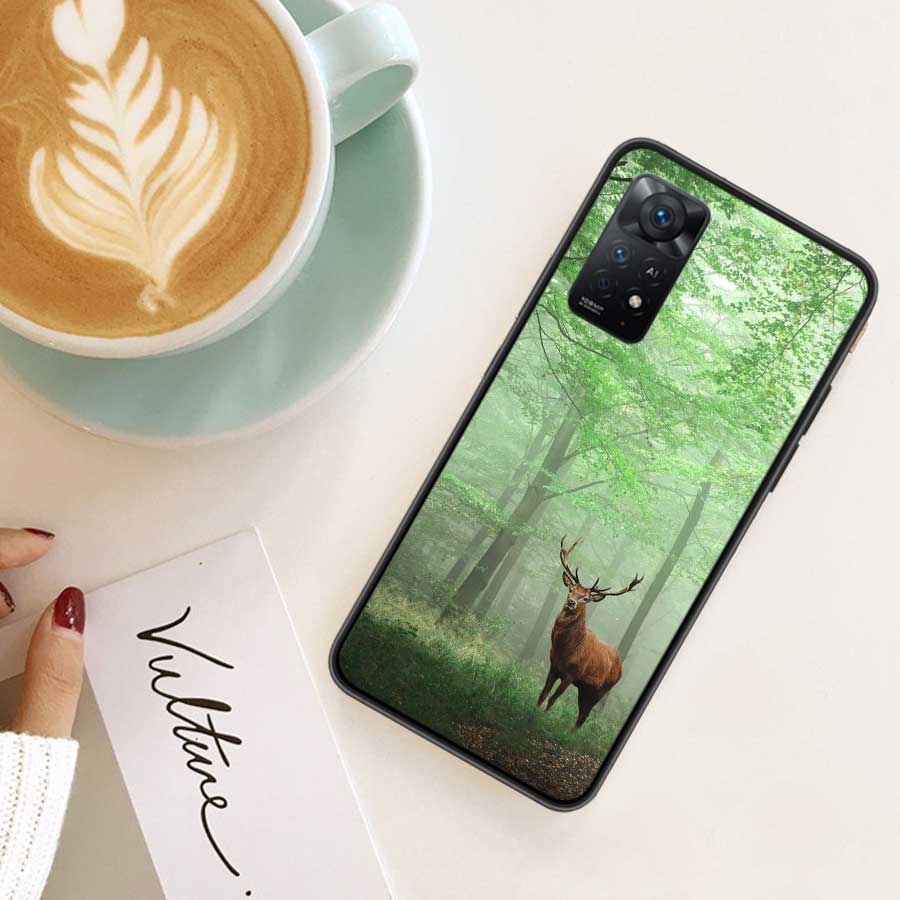 

Камуфляжный чехол для телефона с изображением охоты на оленя для Redmi Note 13 Pro 5G Plus 12 12C 10 10A 10C 9 9A 9C 9T 8 8A K60 K70 Pro Xiaomi чехол 7 7A 6 6A Redmi 7