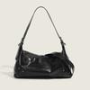 Niche Design Autumn-winter Vintage Handbag Underarm Bag Foreign Style Cross-body Bag