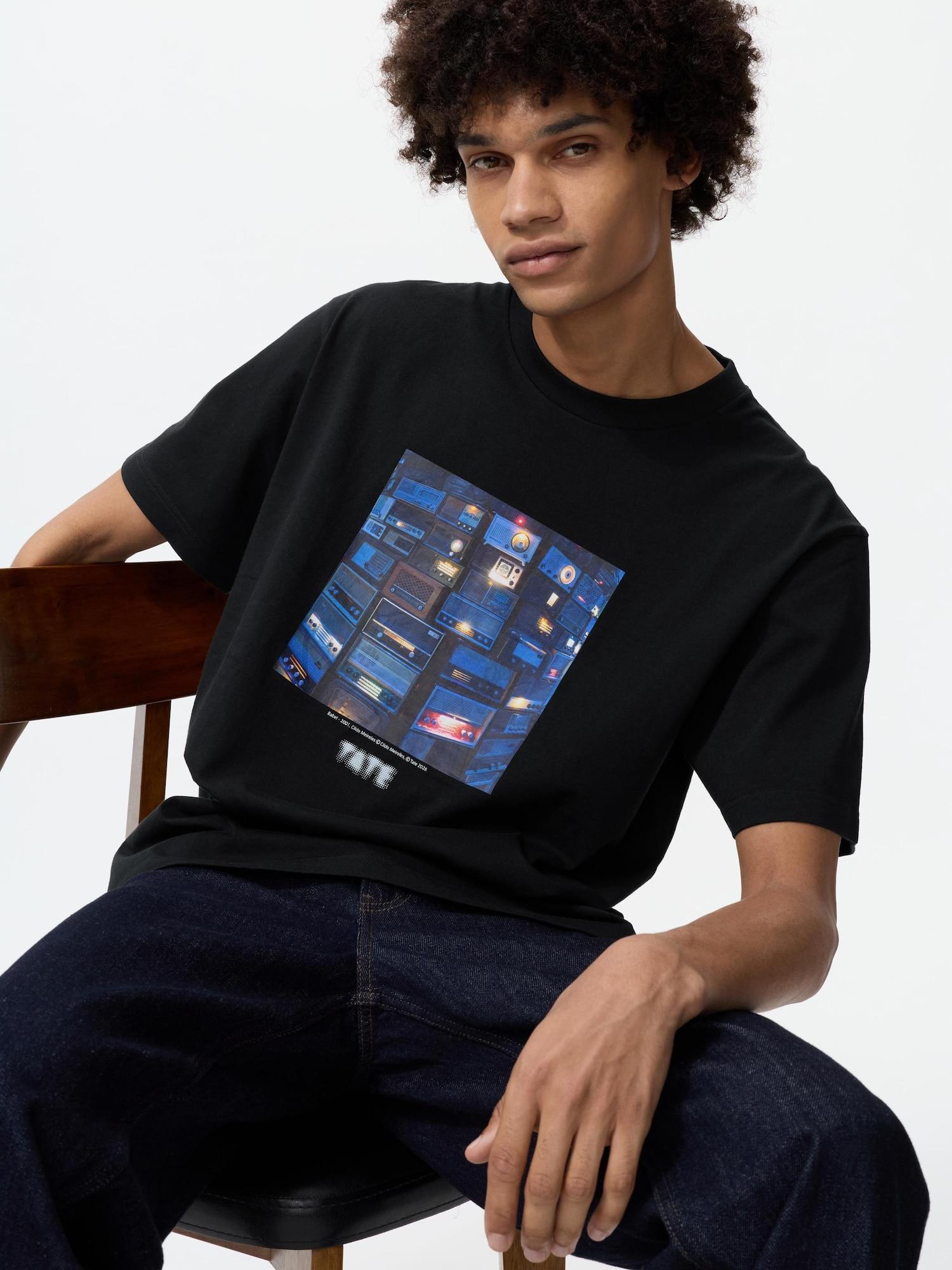Uniqlo Япония Коллекция Музея Тейт Ут 09 BLACK/XS
