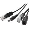 5 Pairs Passive PoE Injector and PoE Splitter Kit with 5.5x2.1 mm DC Connector RJ45 Power Over Ethernet