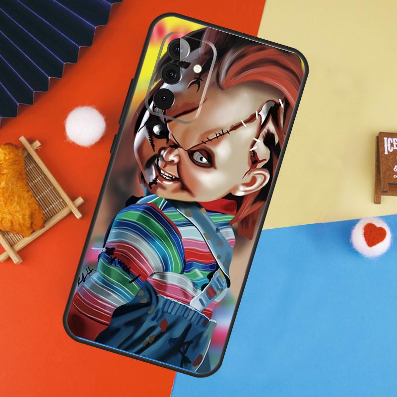 Chucky Doll Horror Movie Cover For Samsung Galaxy A15 A25 A35 A55 A52 A32 A12 A14 A34 A54 A51 A71 A53 A33 A13 Case