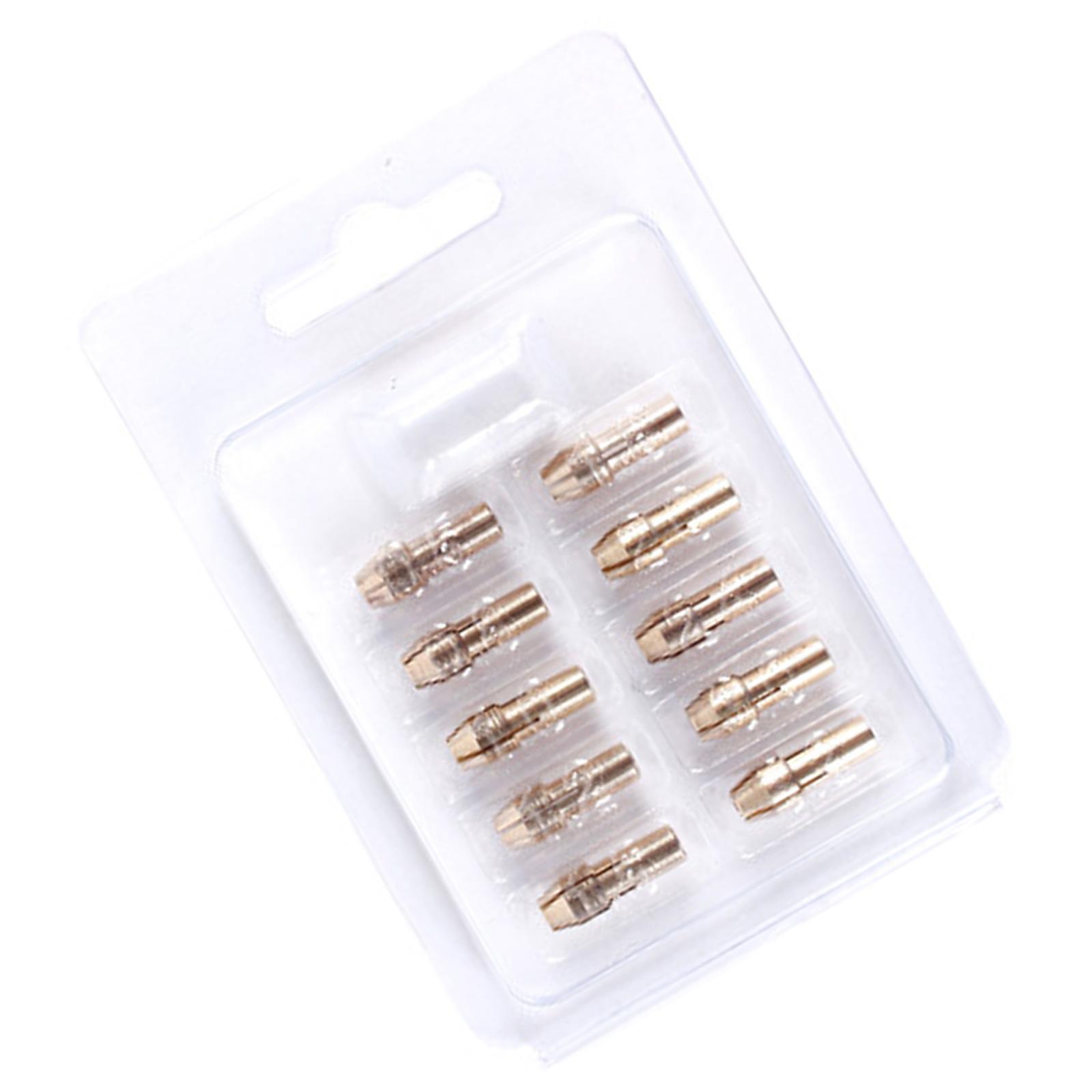 

Strong Brass Collets Multifunction Metal Collets Adapters set for Power Tool Accessories Under 0.19 Inches Inner Diameter