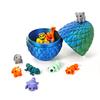 20PC 3D Printed Animal Figurines Set With 4.9 Inches Dragon Egg Articulated Flexible And Exquisitely