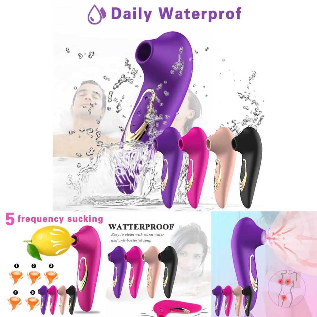 Luxurious Silicone Suction Device Adult Toys For Women In Vibrant Colors 75-80