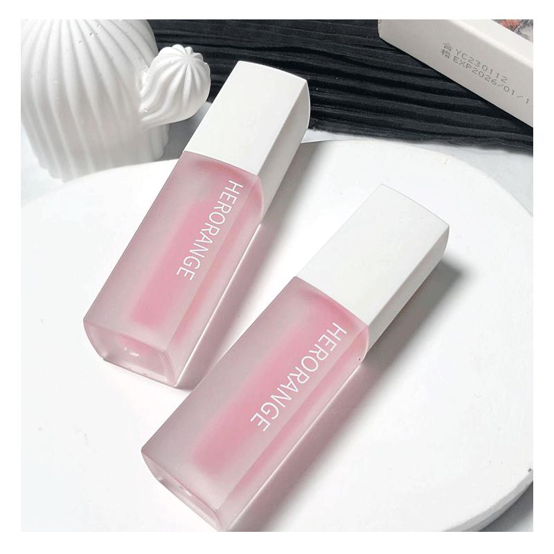 HENNES ORANGE~Flytende Lys Klar Vann Frys Sensation Lip Gloss Fuktighetsgivende Hydrating Lip Moisturizer Lightening Lip Lines Kvinnelig leppestift