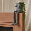 Creative Furniture Flower Pot, Cute Resin Planters, Funny Leg Shape Garden Figurines Planter for Home Lawn Yard Outside Decor