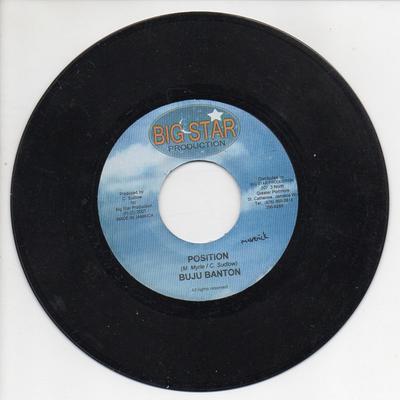 7-Zoll-Schallplatte BUJU BANTON / LEXXUS - Position / In Yah NONE Big Star Produc 2007 Jamaika Reggae, Ska & Dub Gebraucht