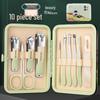 Stainless Steel Manicure & Pedicure Nail Clipper & Knife Set - National Tide Collection