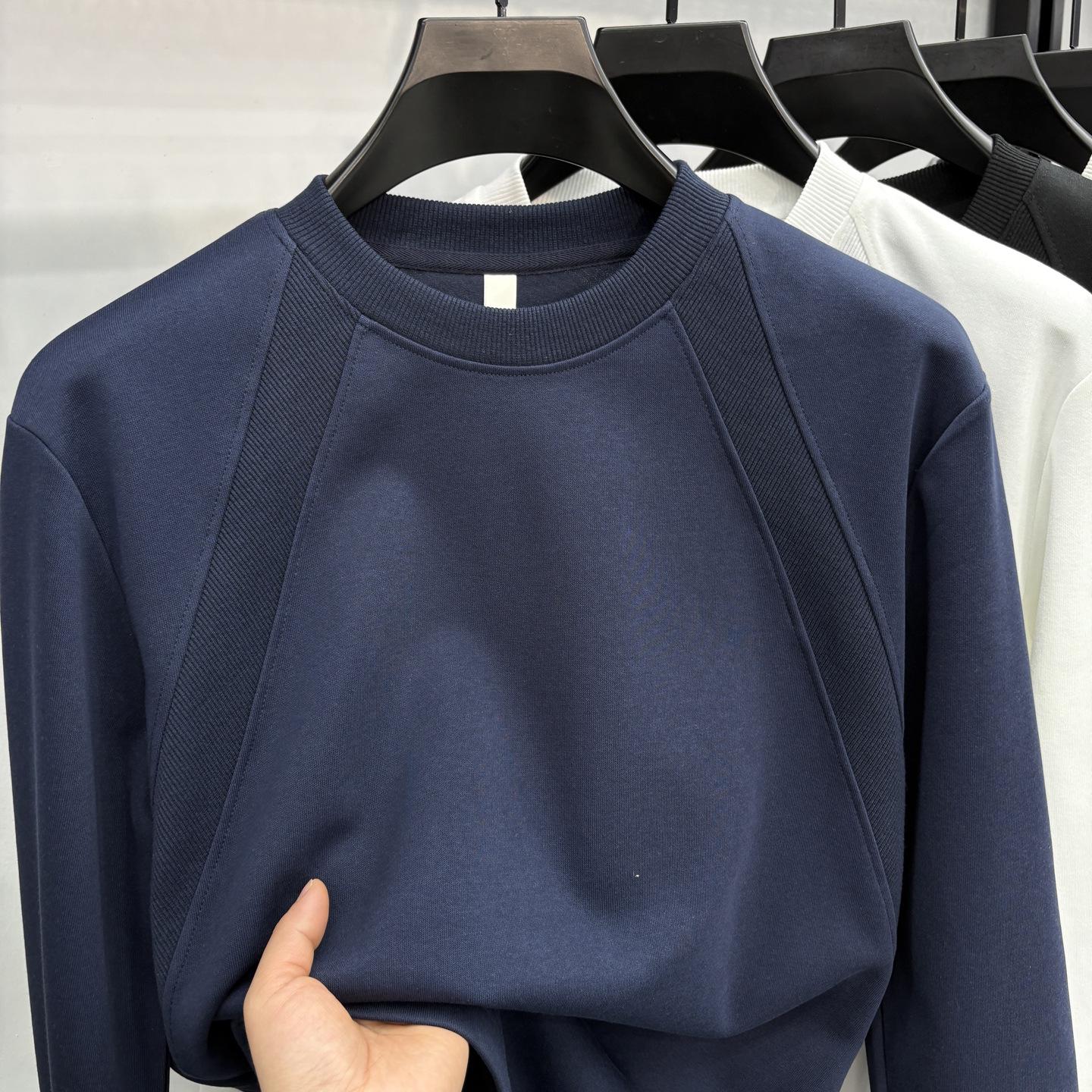 

Men s Cross-Season Round Neck Long Sleeve Cotton Hoodie XL (130-145 cm)