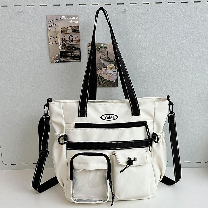 Schoolbag for Children Elementary School Students  Girls Junior High School Students  Large Capacity Color Blocking Backpacks  Backpacks