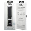 Karl Lagerfeld Pasek Klawlslcnk Apple Watch 42/44/45/49Mm Czarny/Black Strap 3D Rubber Choupette Head