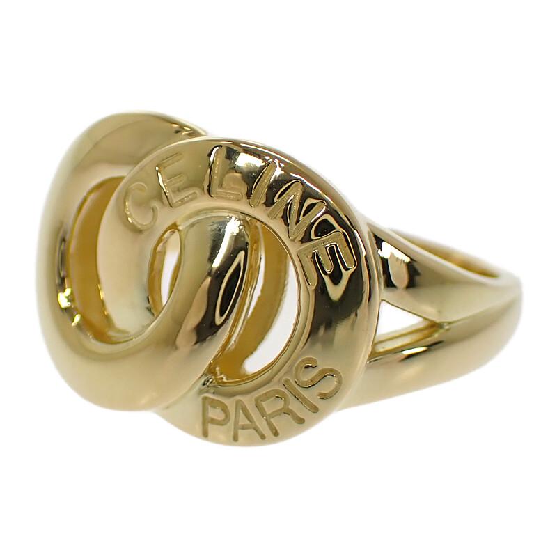 CELINE  #12(JP Size) ring K18 yellow gold Women