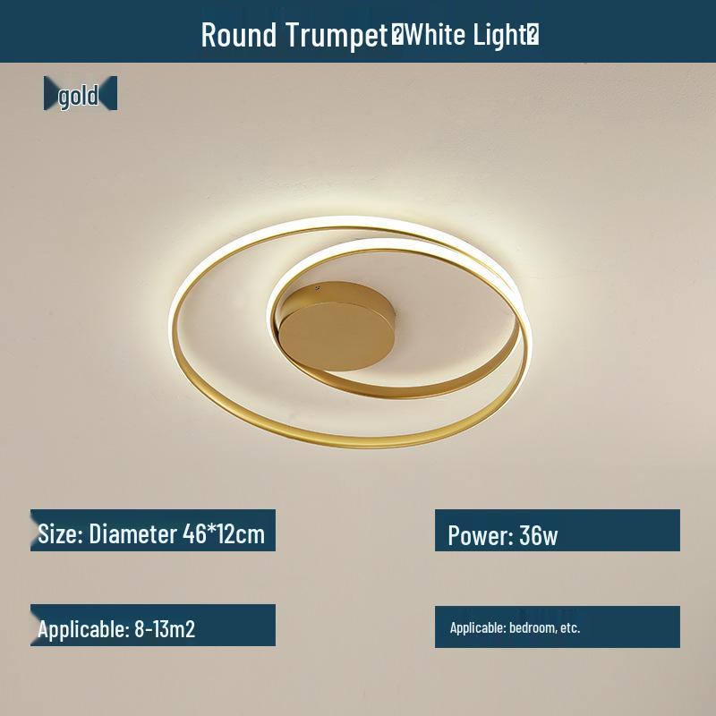 Nordic Postmodern LED Ceiling Light - Minimalist, Creative Design for Living Room or Bedroom