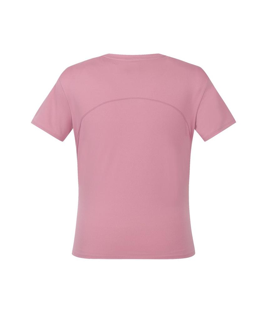 DISCOVERY EXPEDITION Women'S Shirred Short Sleeve T-Shirt (D/Pink)