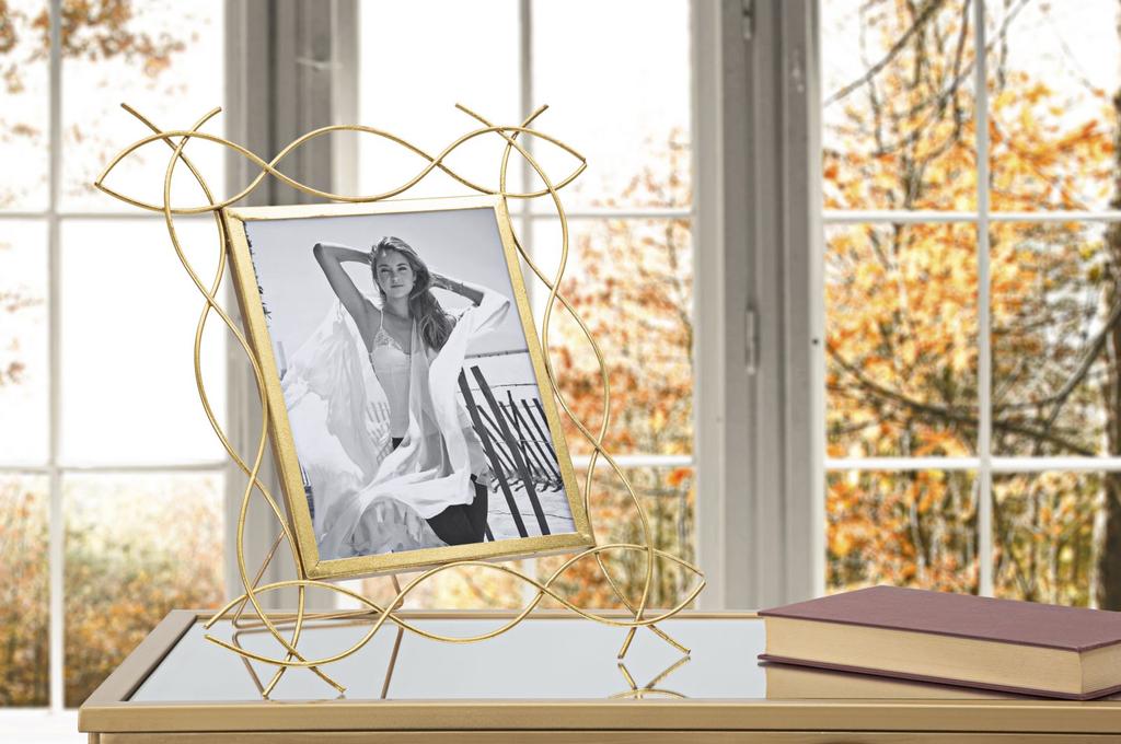 Eisenrahmen Glam X Cm 35,5X15X37 (Fotogröße 20X25)