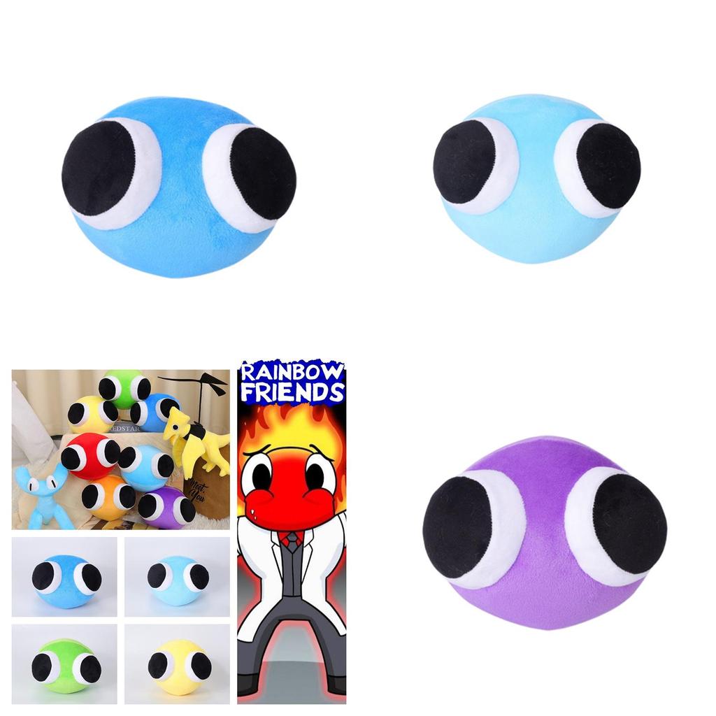 Rainbow Friends Kapitel 2 Dinosaurier Plüschtier für Kinder, Weicher und kuscheliger kurzer Plüsch, PP-Baumwollfüllung, 15 cm, Lustiges Cartoon-Design