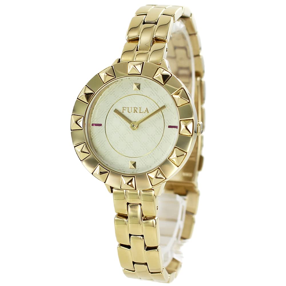 FURLA Gold Bracelet Watch with Replacement Bezel R4253109504 Watch [FURLA] Women s [Item]