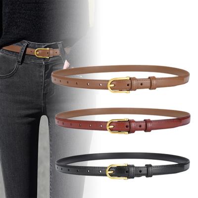 Retro Women's Belt, Thin Belt, Girls' Decoration, Versatile Jeans, Women's Ins Trendy Belt