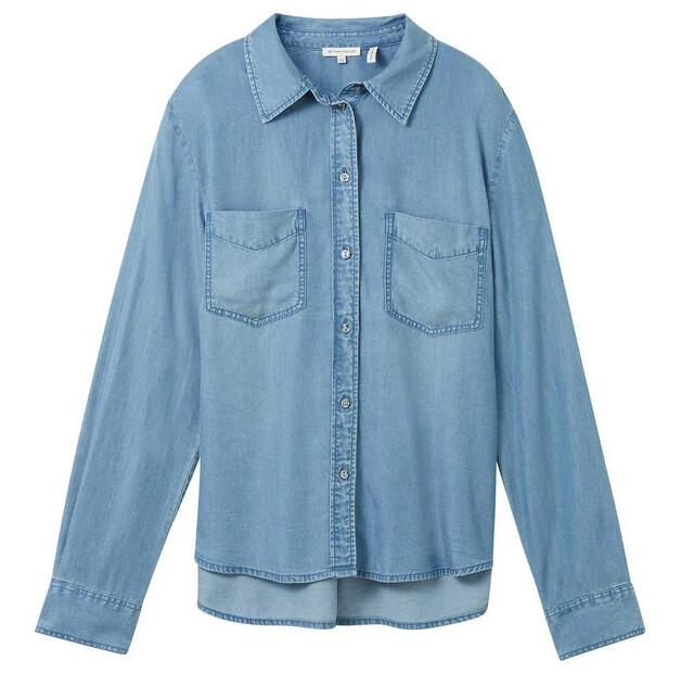 Tom Tailor 1041221 Denim Look Blouse