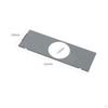 Aluminum Table Panel Lightweight Portable Outdoor Top Gray Metal Detachable Tabletop for