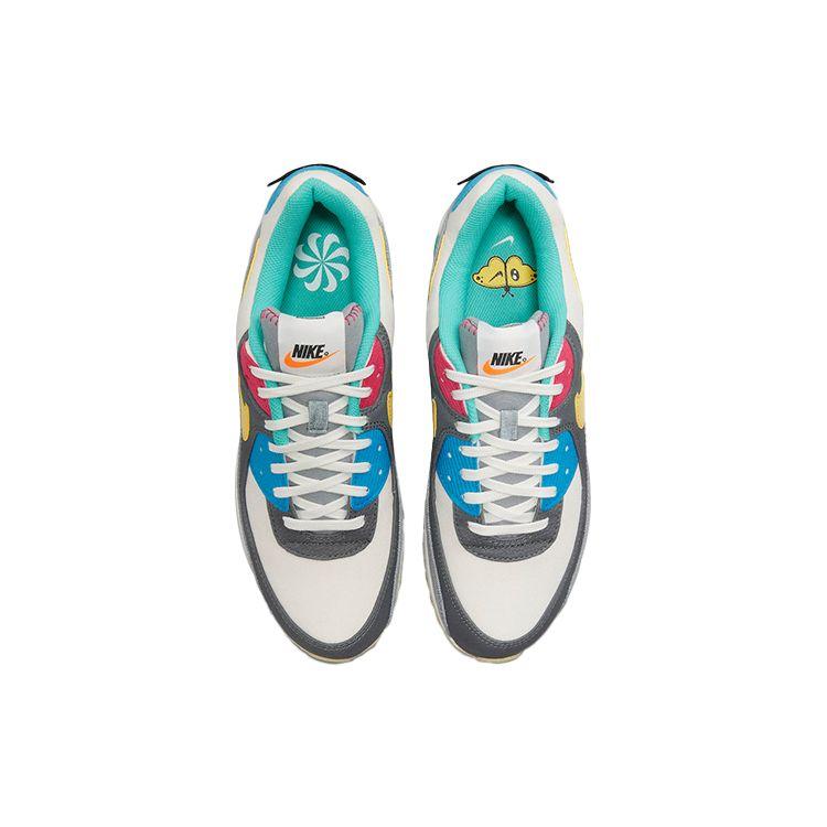 Nike Air Max 90 Air Sprung - Grigio Ferro Sneakers da Uomo Phantom Sedano Rosa Scuro DM8171-001