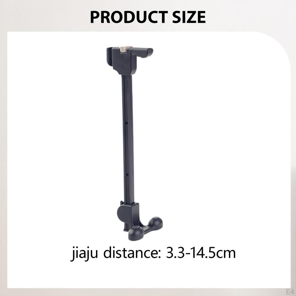 Fixing Clip Non Slip Instrument Mount Condenser Stand for Vocal and Amplify