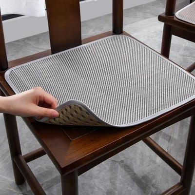 Summer Cooling Mat Chair Pad Office Chair Stool Breathable Assorted S Sofa Auile Bamboo Cuion Ice Pad 40x40cm/50x50cm