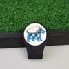 Golf Hat Clip Fruit Animal Plant Pattern Detachable Soft Lightweight Practical Silicone Golf Ball Marker