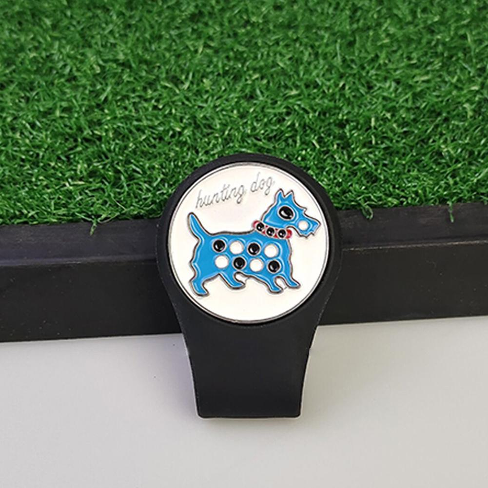 Golf Hat Clip Fruit Animal Plant Pattern Detachable Soft Lightweight Practical Silicone Golf Ball Marker