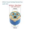 Ceramic Disc Cartridge Mixer Faucet Thermostatic Cartridge Faucet Disc Valve Pp Plastic for 35/40Mm