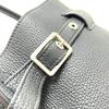 CELINE big bag bucket nano 2WAY Crossbody Shoulder Bag Leather Black/SilverHW