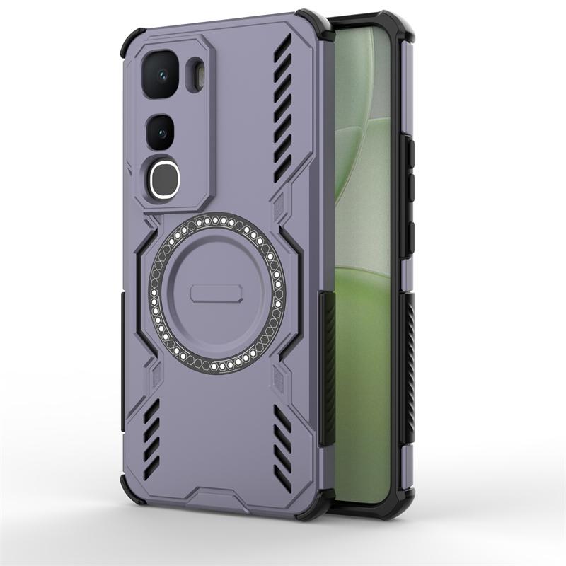 For Vivo iQOO Z10 Lite Case For Vivo iQOO Z10 Lite 4G Magnetic Adsorption Wireless Charge Back Cover For Vivo iQOO Z10 Lite Case