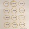 12 Pcs/Set Trendy Multilayer Open Bangles Set for Women Punk Gold Color Geometric Delicate Twist Bracelets Wedding Jewelry Gifts